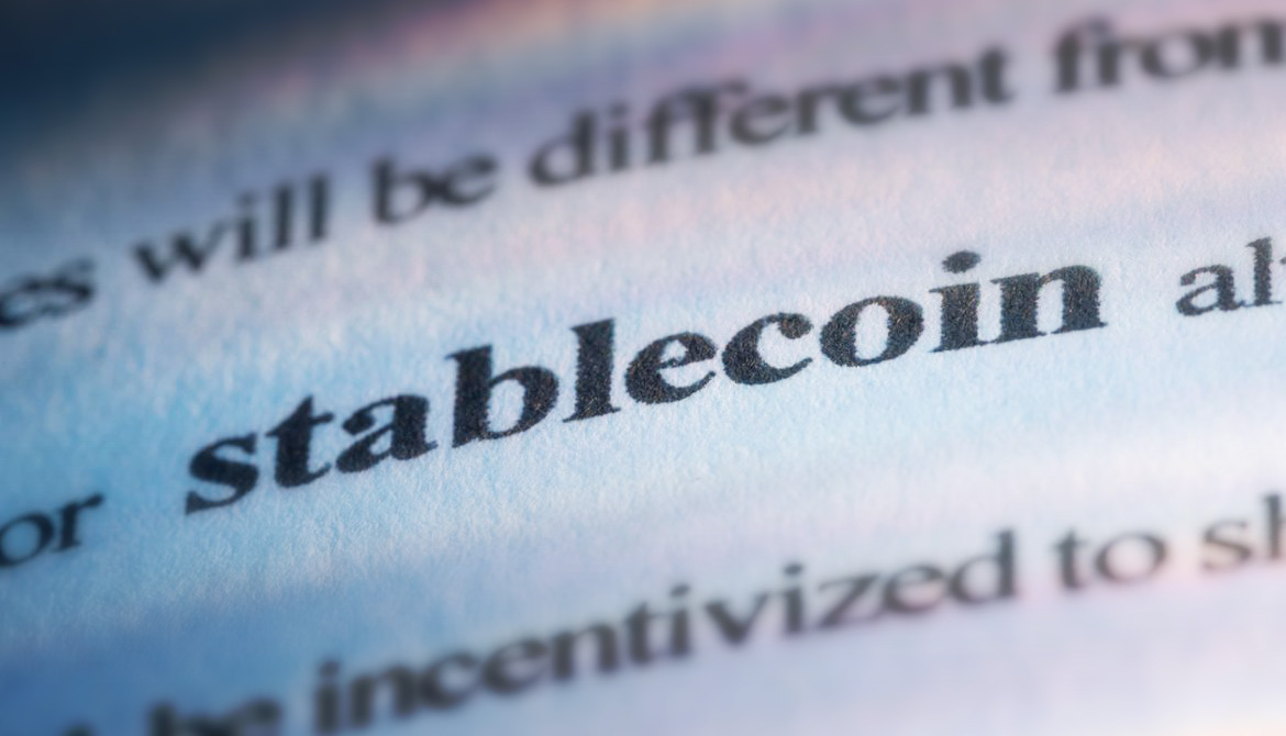 stablecoin word bolded in text