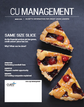 March 2018 Issue CU Management Cover