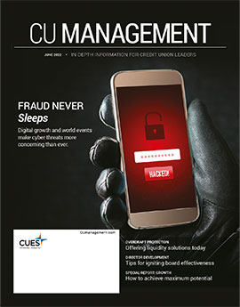 June 2022 CU Management magazine cover