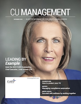 November 2022 CU Management magazine cover