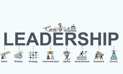 graphic depicting qualities of great leadership