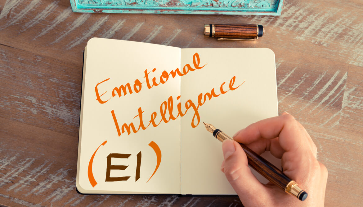 Emotional intelligence written in journal