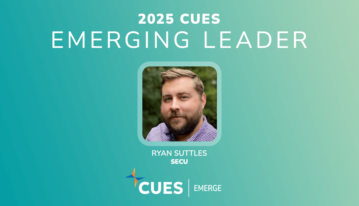 CUES 2025 Emerge Winner Ryan Suttles from SECU