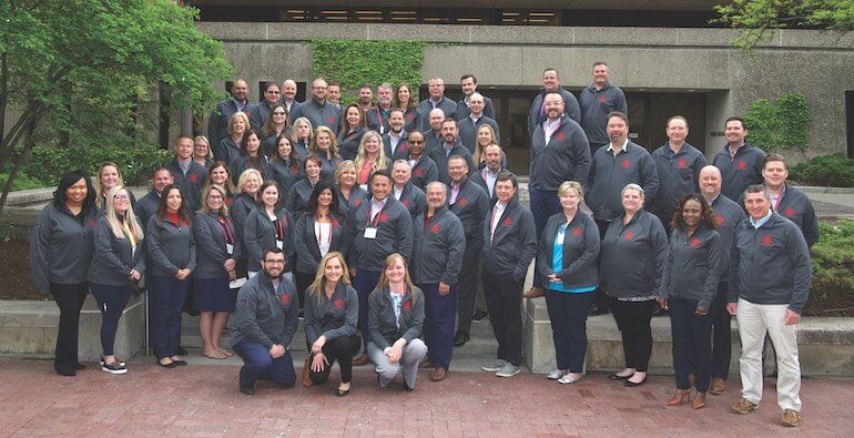 class photo of the Spring 2022 CEO Institute II participants