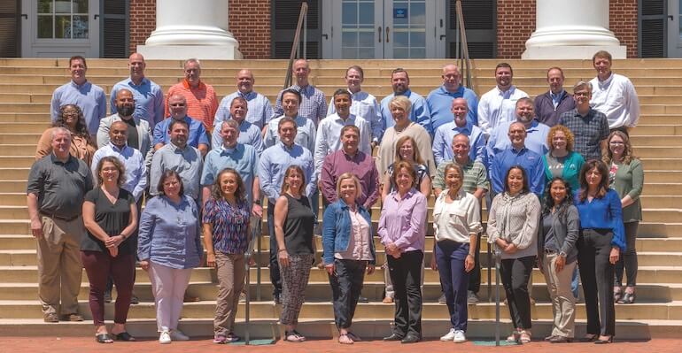 class photo of the Spring 2022 CEO Institute III participants
