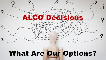 alco decisions options question marks mannequin