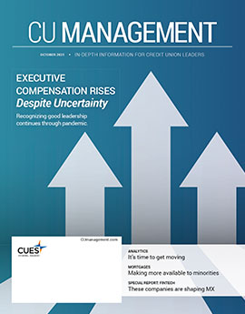 October 2021 Credit Union Management magazine cover