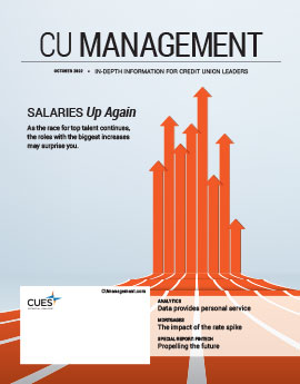 October 2022 CU Management magazine cover