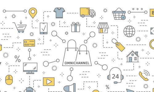 Omnichannel concept shows many communication channels with customer