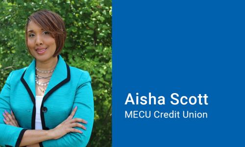 Aisha Scott of MECU Credit Union
