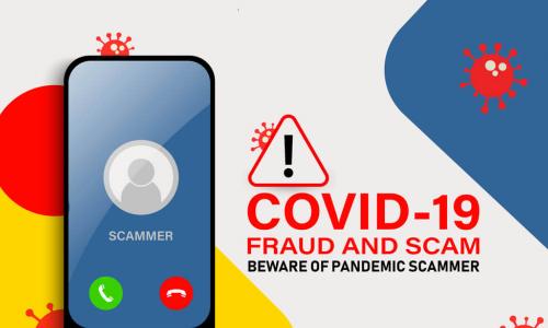 smartphone, coronavirus, fraud