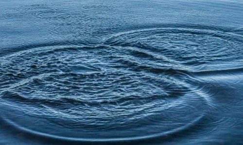ripples on water