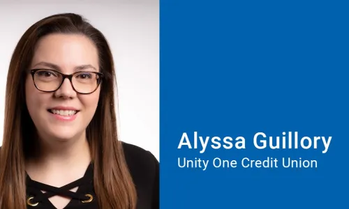 Alyssa Guillory of Unity One Credit Union