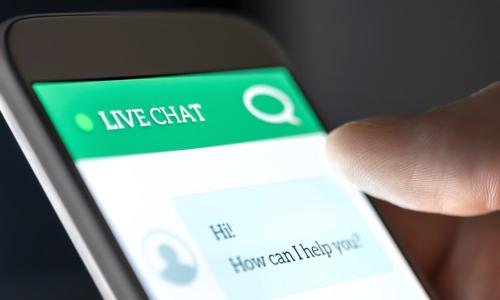 smartphone chatbot delivers customer service through conversational artificial intelligence
