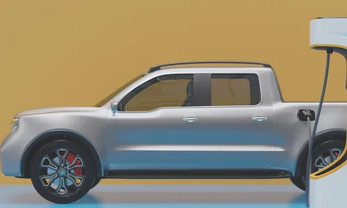 electric truck charging