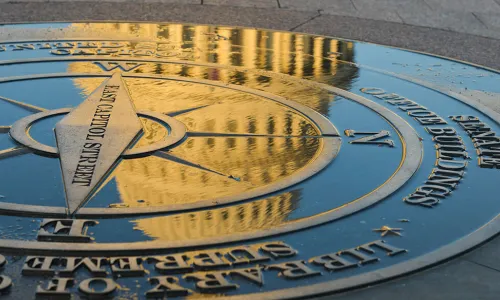 reflection of capitol building in water