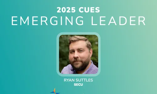 CUES 2025 Emerge Winner Ryan Suttles from SECU